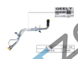 Горловина бака топливного 2016024900 Geely Monjaro