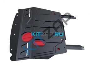 Защита двигателя и КПП (сталь 2мм + крепеж) "Фирма Alfeco" ALF4703st FAW V5