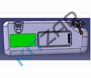 Козырек солнцезащитный правый F16-8204020CD Jetour Dashing