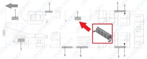 Радиатор отопителя салона 8101-08942