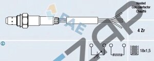 Датчик кислородный (лямбда-зонд) "Фирма FAE" универсальный 77004 FAW Vita