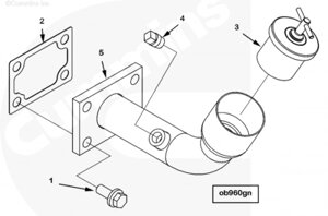 Пробка горловины маслозаливной для двигателя Cummins QSK23