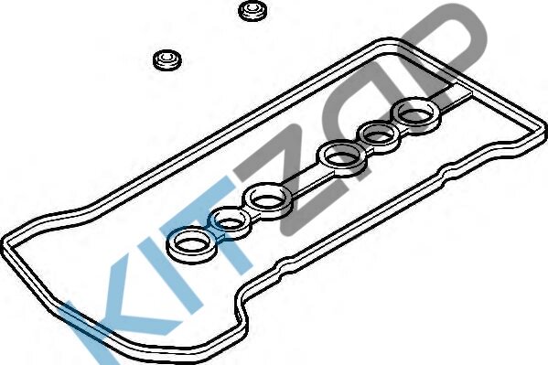 Прокладка клапанной крышки (1.5/1.8L) "Фирма Elring" 457.380 Geely Emgrand EC7 от компании КСТ-ПРОГРЕСС - фото 1