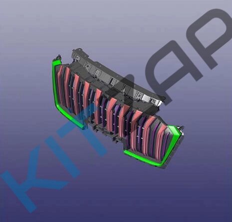 Решетка радиатора 602002294AA Exeed VX от компании КСТ-ПРОГРЕСС - фото 1