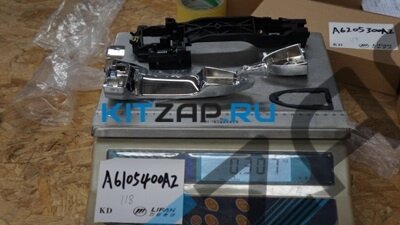 Ручка двери наружная передняя правая (хром) Х50 A6105400A2 Lifan X50 от компании КСТ-ПРОГРЕСС - фото 1