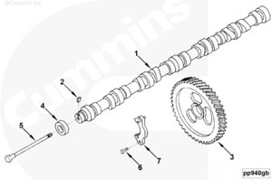Шестерня распредвала для двигателя Cummins 6BT / EQB