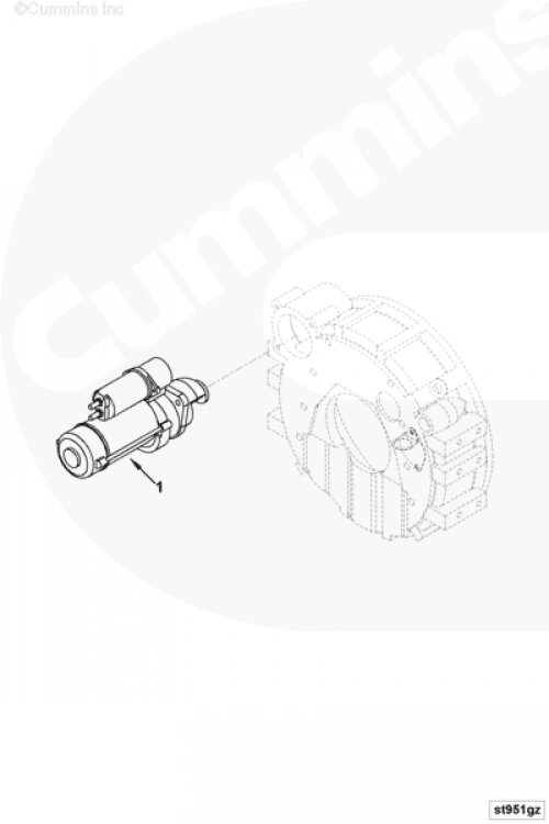 Стартер для двигателя Cummins 6BT / EQB от компании КСТ-ПРОГРЕСС - фото 1