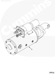 Стартер для двигателя Cummins 6BT / EQB