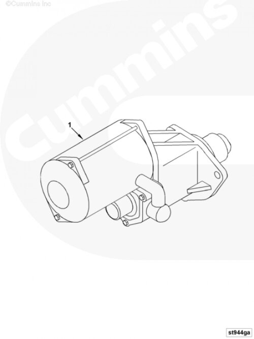 Стартер для двигателя Cummins 6CT от компании КСТ-ПРОГРЕСС - фото 1