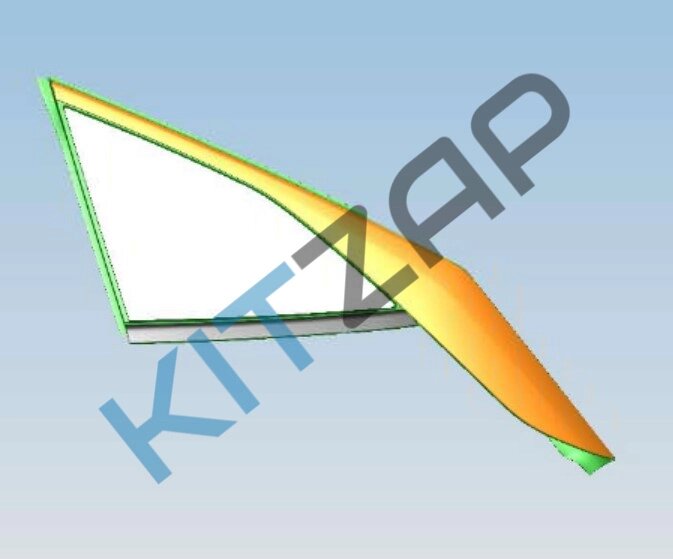 Стекло крыла заднего левого F16-5203230 Jetour Dashing от компании КСТ-ПРОГРЕСС - фото 1