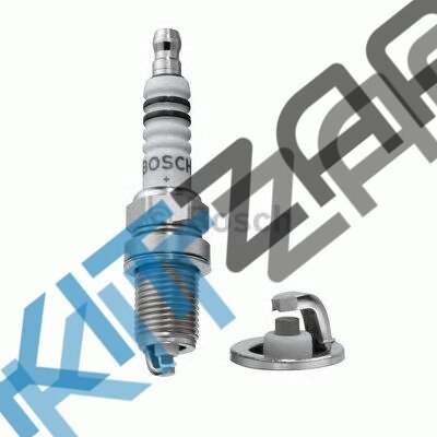 Свеча зажигания (1шт) "Фирма Bosch" Super Plus FR8DCX+ 0 242 235 667 BYD F3 от компании КСТ-ПРОГРЕСС - фото 1