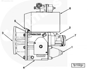 Топливный насос высокого давления ТНВД для двигателя Cummins ISM 11L