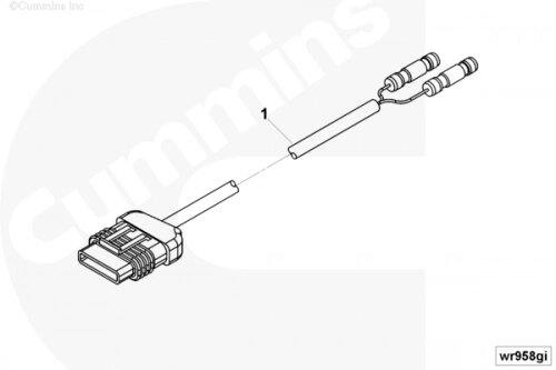 Жгут проводов для двигателя Cummins 6BT / EQB от компании КСТ-ПРОГРЕСС - фото 1