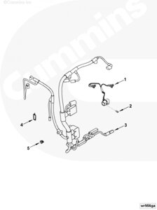 Жгут проводов для двигателя Cummins QSB 6.7L