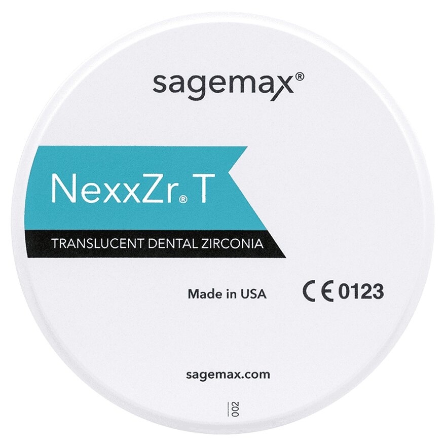 Диск NexxZr T W-98-18 (1 шт) Sagemax от компании Компания "Дентал Си" - фото 1