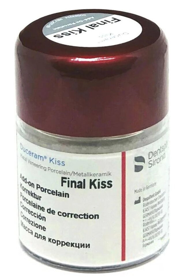 Масса керамическая Duceram Kiss Final Kiss (20 г) Dentsply Sirona 5360937003 от компании Компания "Дентал Си" - фото 1
