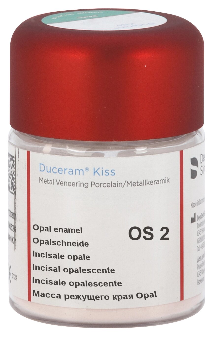 Масса керамическая Duceram Kiss Opal Enamel (20 г) Dentsply Sirona от компании Компания "Дентал Си" - фото 1