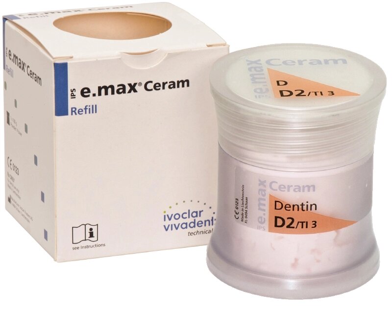 Масса керамическая IPS e. max Ceram Dentin (100 г) Ivoclar от компании Компания "Дентал Си" - фото 1