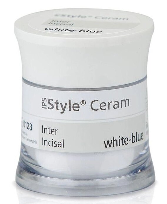 Масса керамическая IPS Style Ceram Inter Incisal, бело-голубая (20 г) Ivoclar 673322 от компании Компания "Дентал Си" - фото 1