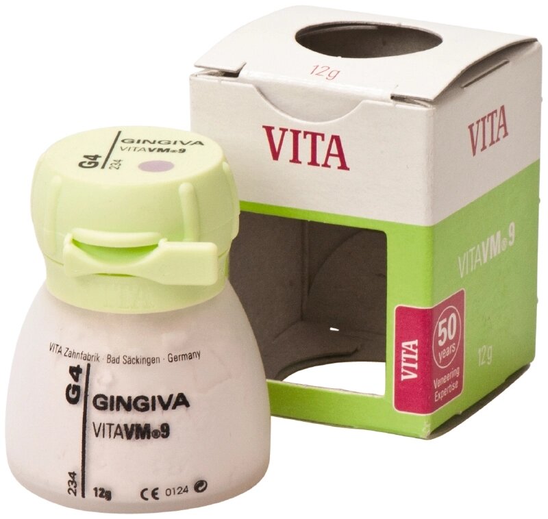 Масса керамическая VITA VM 9 gingiva (12 г) Vita от компании Компания "Дентал Си" - фото 1