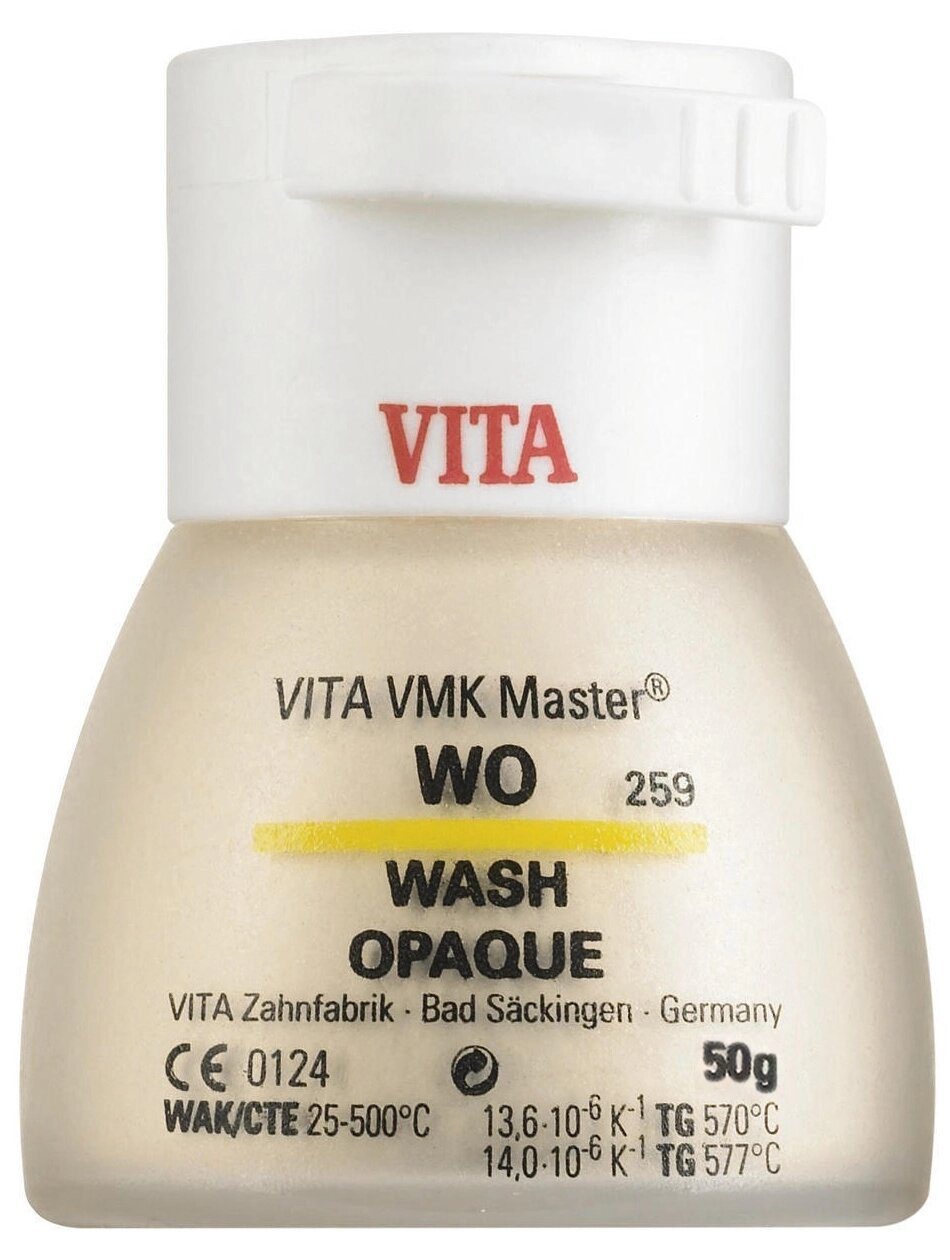 Масса керамическая WO VMK Master wash opaque (50 г) Vita B4825950 от компании Компания "Дентал Си" - фото 1