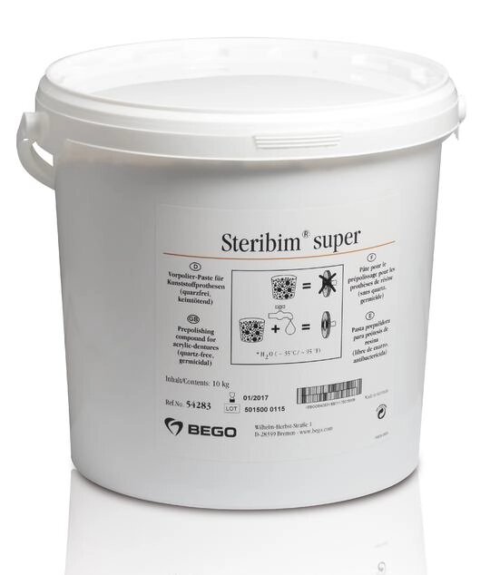 Паста Steribim super для пластмассы (10 кг) Bego 54283 от компании Компания "Дентал Си" - фото 1