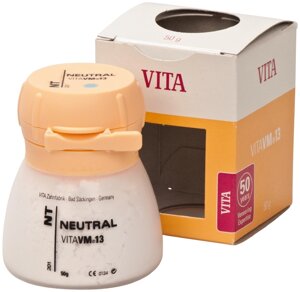 Масса керамическая NT VITA VM 13 neutral (50 г) Vita B4520150 в Челябинской области от компании Компания "Дентал Си"