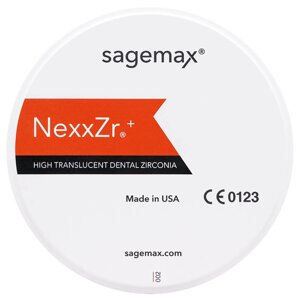 Диск NexxZr + W-98-20 (1 шт) Sagemax в Челябинской области от компании Компания "Дентал Си"