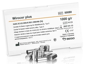 Сплав Wirocer plus никель-хромовый (1 кг) Bego 50080