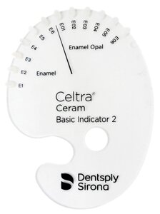 Шкала цветовая Celtra Ceram Basic Indicator 2 Dentsply Sirona 601003 в Челябинской области от компании Компания "Дентал Си"