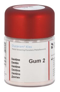 Масса керамическая Duceram Kiss Gum Dentine (20 г) Dentsply Sirona в Челябинской области от компании Компания "Дентал Си"