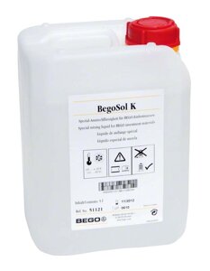 Жидкость BegoSol K для паковочной массы (5 л) Bego 51121 в Челябинской области от компании Компания "Дентал Си"