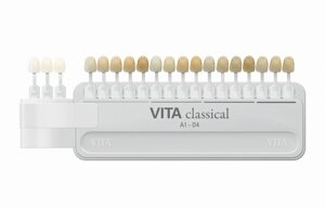 VITA classical Shade Guide A1-D4 c БЛИЧ - цветами - классическая расцветка VITA