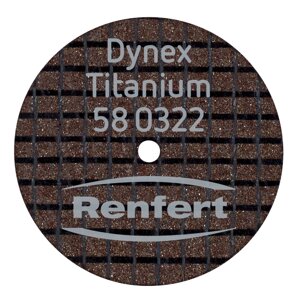 Диски отрезные и шлифовальные для титана Dynex Titanium (20 шт) Renfert