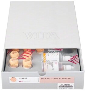 Набор VITA VM13 Bleached Color Kit Powder 3D-master (10х12 г, 2х50 мл, аксессуары) Vita BV13BLK в Челябинской области от компании Компания "Дентал Си"