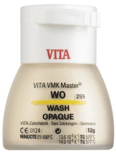 Масса керамическая WO VMK Master wash opaque (12 г) Vita B4825912 в Челябинской области от компании Компания "Дентал Си"