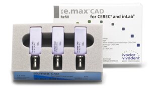 Блоки IPS e. max CAD for CEREC and inLab HT / B 40 L (3 шт) Ivoclar в Челябинской области от компании Компания "Дентал Си"