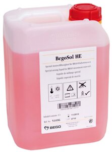 Жидкость BegoSol HE для паковочной массы (5 л) Bego 51096 в Челябинской области от компании Компания "Дентал Си"