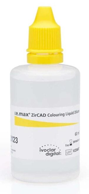 Растворитель IPS e. max ZirCAD Colouring Liquid Diluter (60 мл) Ivoclar 687595 от компании Компания "Дентал Си" - фото 1