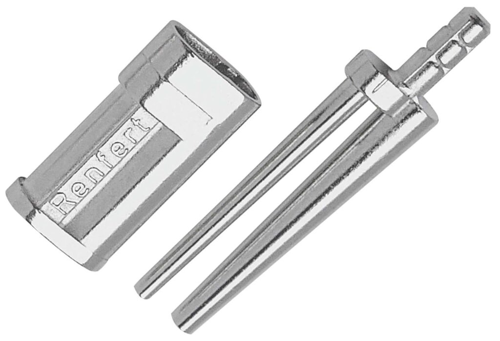Штифты Bi-Pin длинные с втулками (100 шт) Renfert 3461000 от компании Компания "Дентал Си" - фото 1