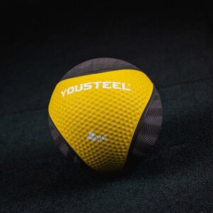 Медбол для кроссфита резиновый Yousteel 4кг