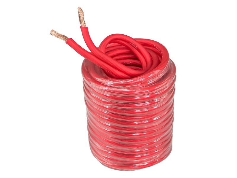 Акустический кабель Aura SCA-B400 (блистер 5м, красный) от компании Интернет-магазин "1000 рамок" - фото 1