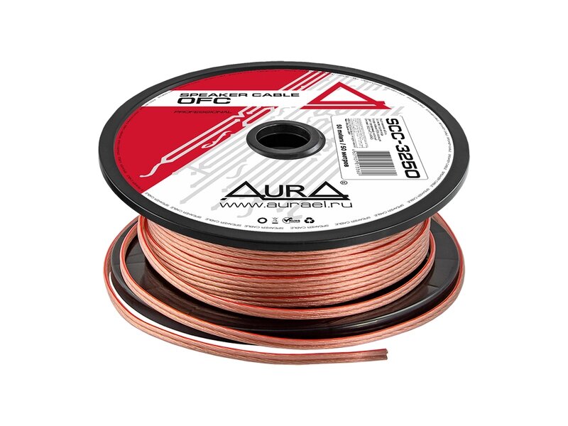 Акустический кабель Aura SCC-3250 (50м бухта) от компании Интернет-магазин "1000 рамок" - фото 1
