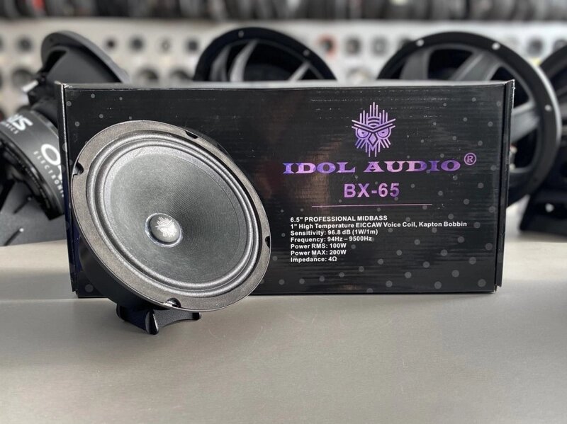 Акустика IDOL AUDIO BX-65 100/200 Вт (4 ОМ) от компании Интернет-магазин "1000 рамок" - фото 1