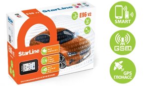 Автосигнализация starline E96 v2 BT 2CAN+4LIN 2SIM GSM-GPS