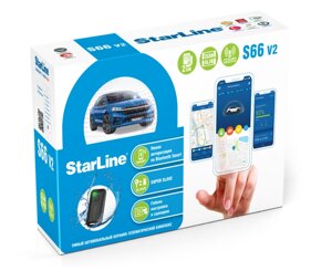 Автосигнализация starline S66 v2 BT 2 CAN-4LIN GSM