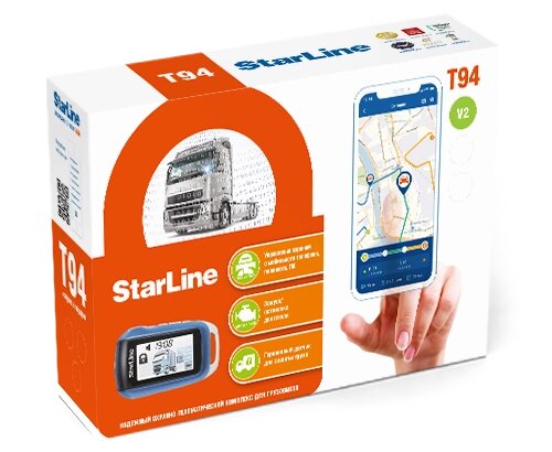 Автосигнализация StarLine T94 v2 от компании Интернет-магазин "1000 рамок" - фото 1