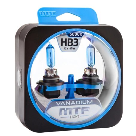 Галогенная лампа MTF Light серия VANADIUM HB3(9005) (HVN12B3) от компании Интернет-магазин "1000 рамок" - фото 1