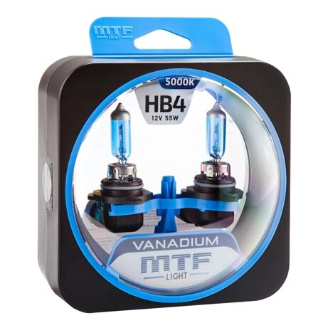 Галогенная лампа MTF Light серия VANADIUM HB4(9006) (HVN12B4) от компании Интернет-магазин "1000 рамок" - фото 1