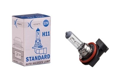 Галогенная лампа Xenite Standart H11 (PGJ19-2) от компании Интернет-магазин "1000 рамок" - фото 1
